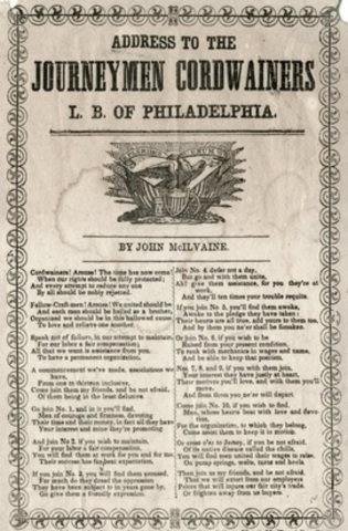 Federal Society of Journeymen Cordwainers