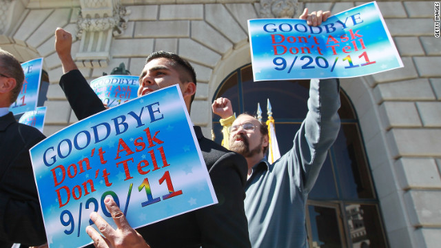 Dont Ask Dont tell is repealed