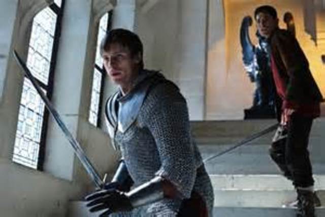 Fighting over the rightful replacement of king Uther