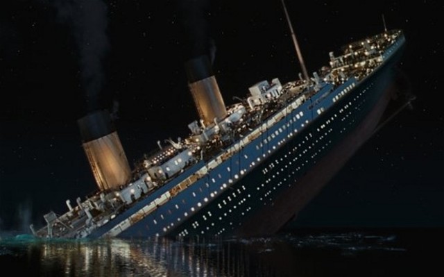 Titanic Begins Journey