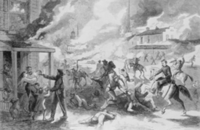 John Brown’s attack in Lawrence, KS