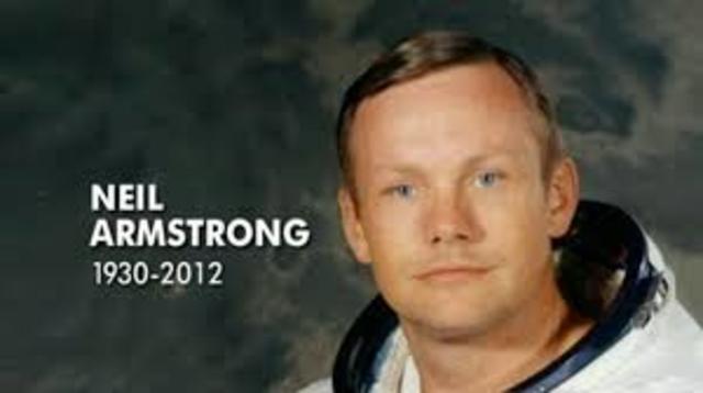 Neil Armstrong, primer hombre en la luna