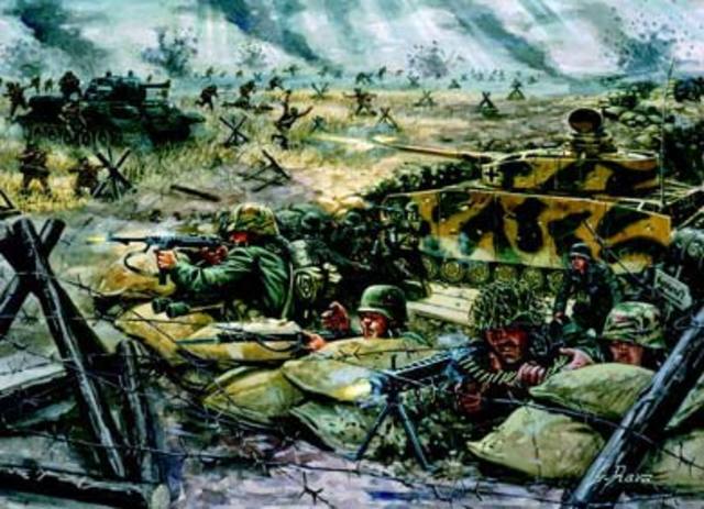 URSS rompe el frente de Kursk