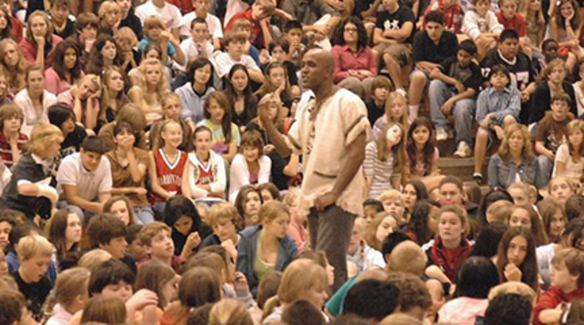 Travels the world as a Motivational Speaker