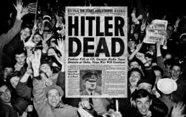 Hitler commits suicide