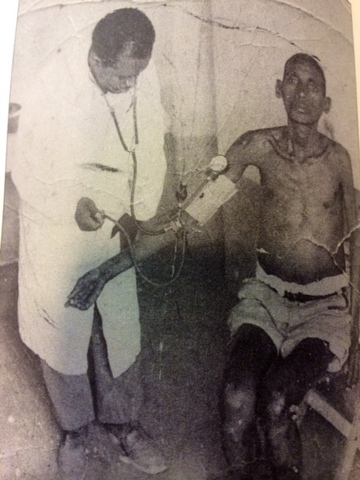 Haileab Delivers babies and helped his people with medical needs