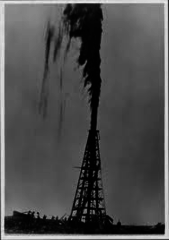 Oil Strike at Spindletop