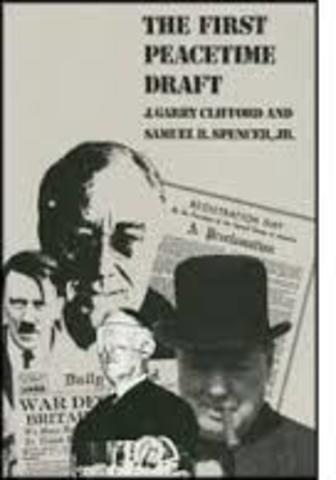 US invokes first peacetime draft