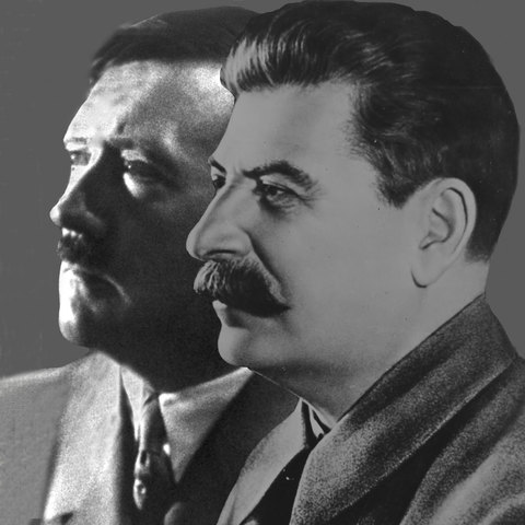 Hitler and Stalin