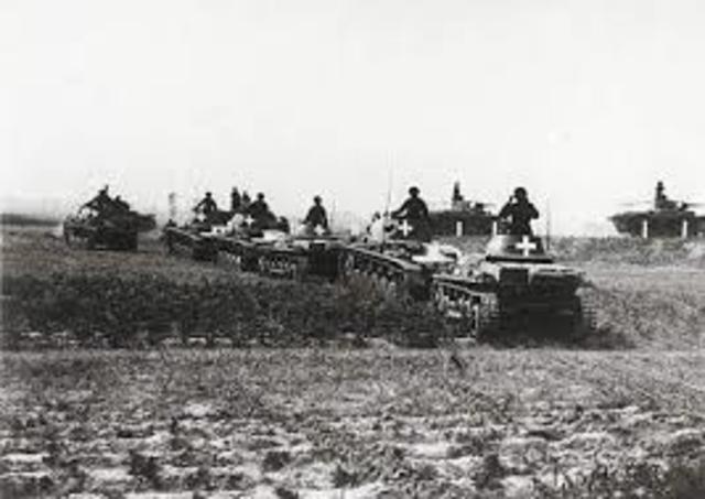 Germany invades Egypt