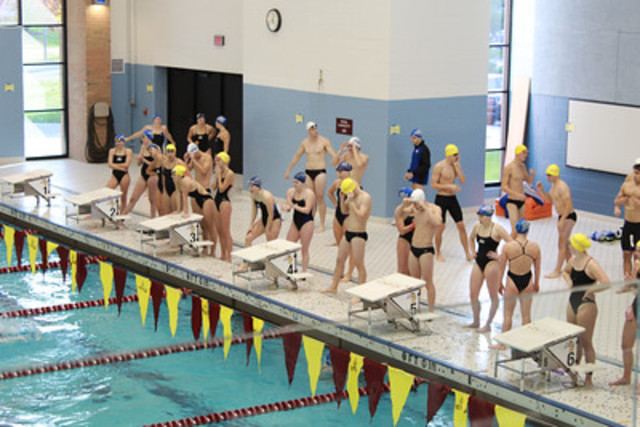 My First College Swim Meet