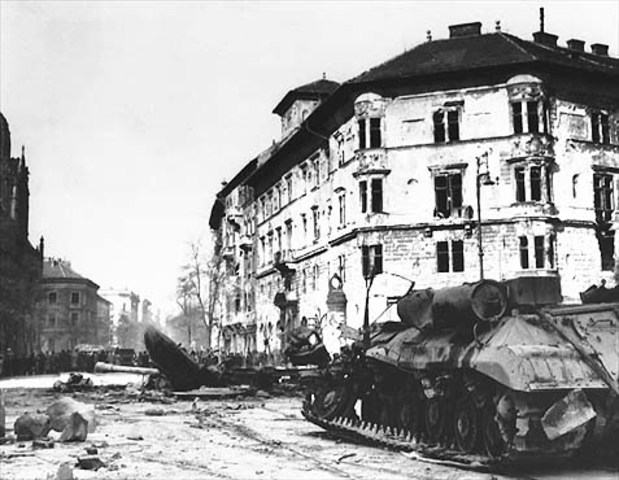 Hungarian Revolution Begins