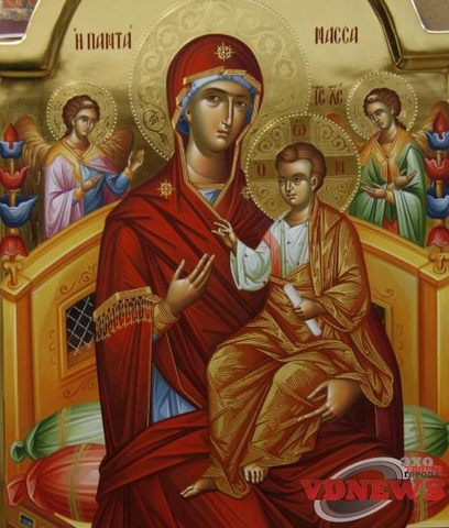 Прибытие иконы Божьей Матери "Всецарица" в Волгодонск