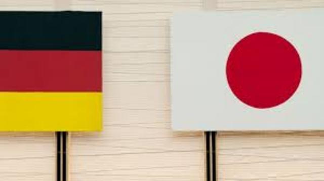 Germany made an agreement with Japan, forms Axis Powers