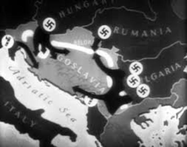 Germany invades Yugoslavia and Greece
