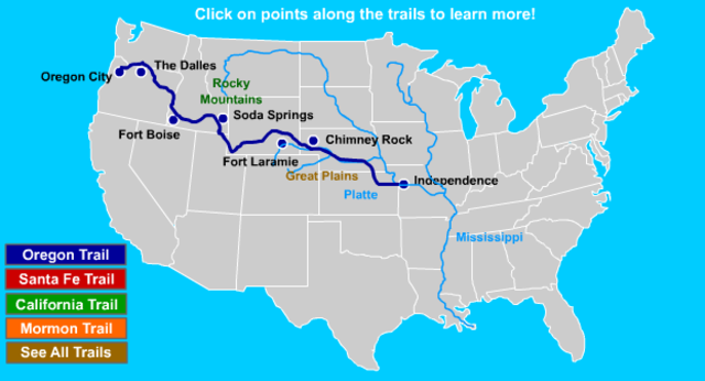 Oregon Trail (Date Estimated)