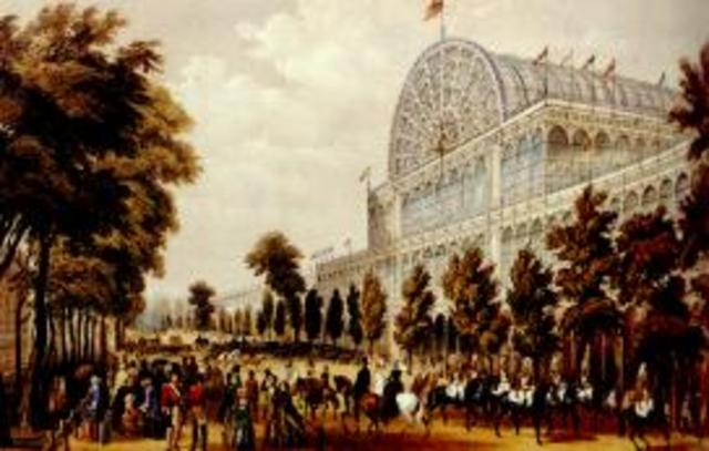 The Great Exhibition is staged in Hyde Park