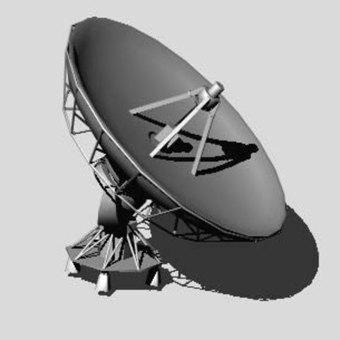 Sistema transcontinental de antenas microondas