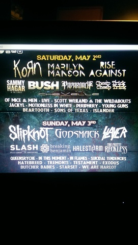 J'irai à du concert dans Jacksonville.