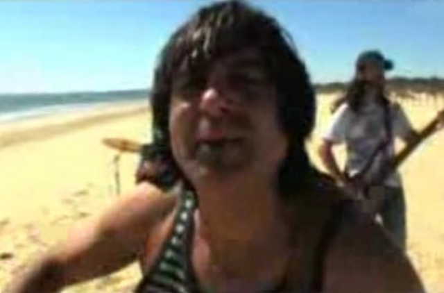 Para la playa ve  voy