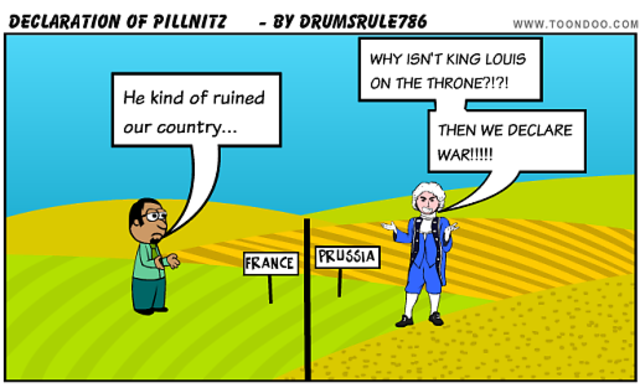 Foreign Intervention - The Declaration of Pillnitz