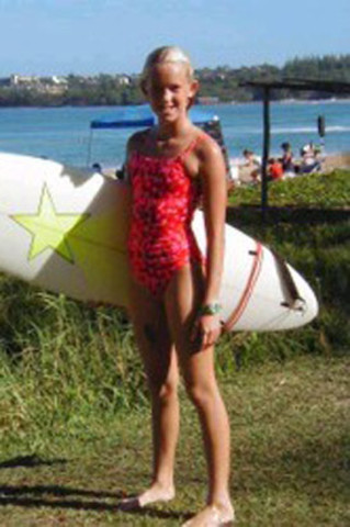 Bethany Enters First Surfing Competition