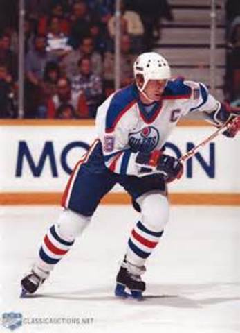 Gretzky Scores his 500th Goal