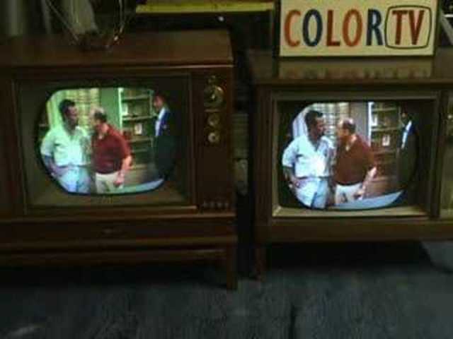 Colored TVs