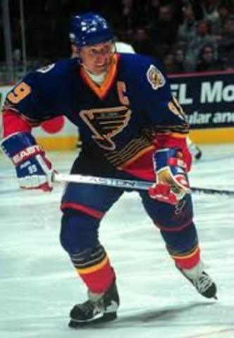 Traded to the St. Louis Blues