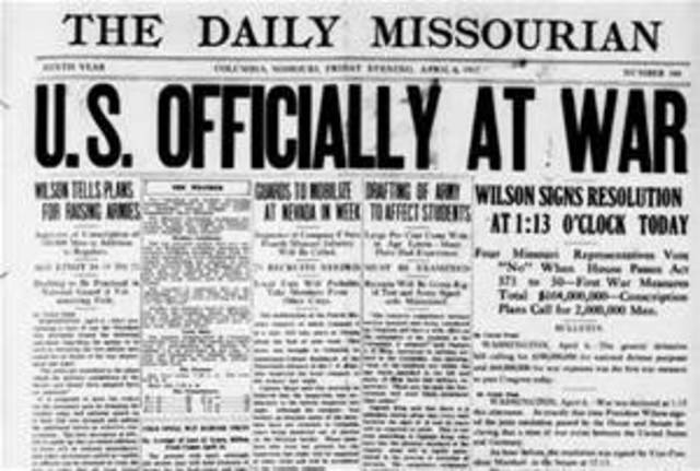 US Joins WWI