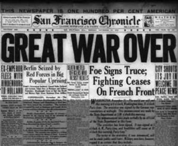 WWI Ends