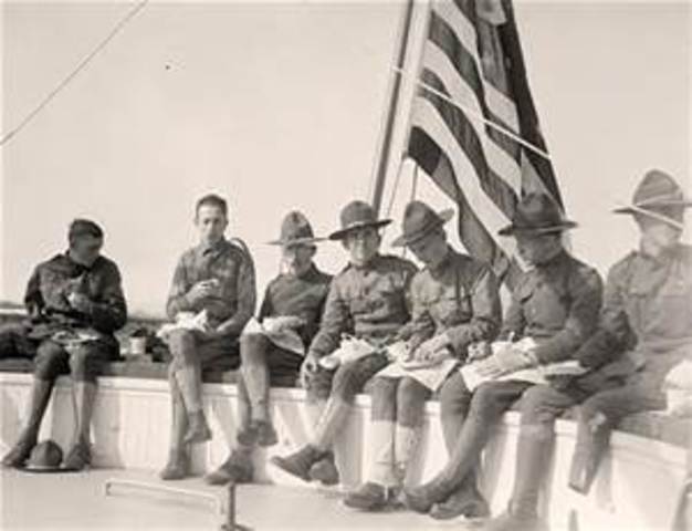 U.S declares war on Germany