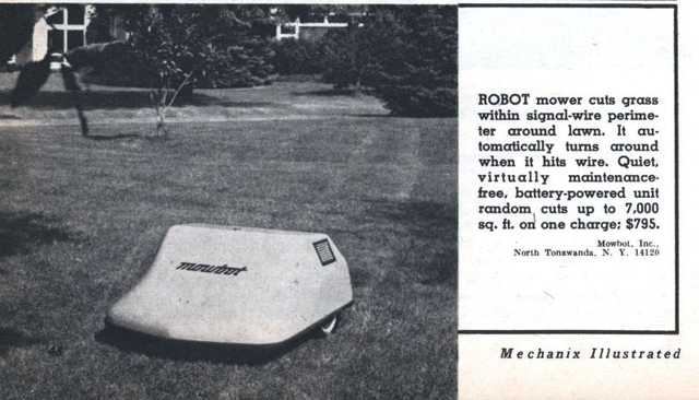Беспроводная и автономная стрижка лужайки