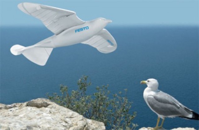 FESTO SMARTBIRD — МЕХАНИЧЕСКАЯ ЧАЙКА