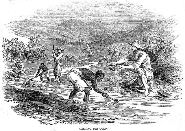 Gold found in California