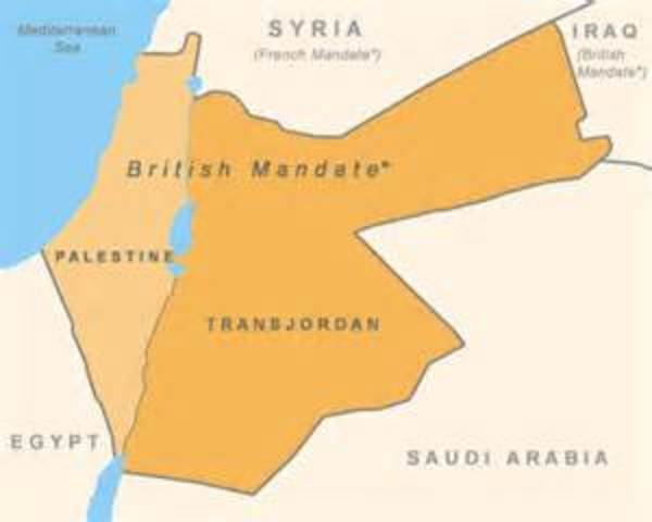 Palestine Become British Mandate