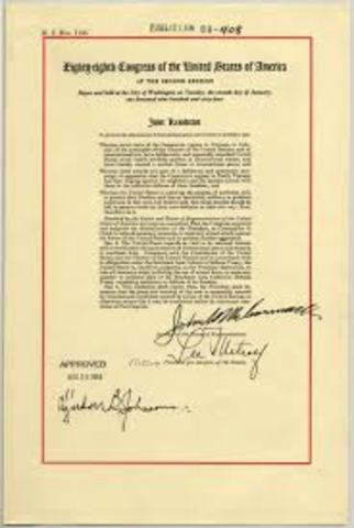 Gulf of Tonkin resolution