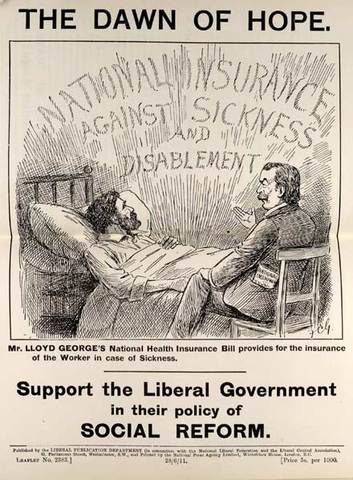 National Insurance Act of 1911 enacted