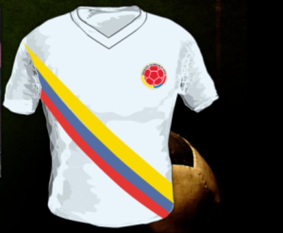 Camiseta De La Selección Colombia 1984