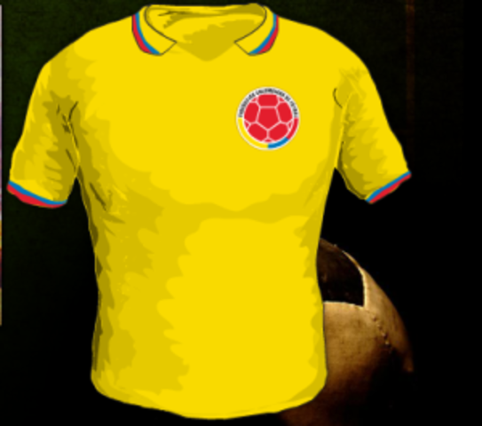 Camiseta De La Selección Colombia 1987