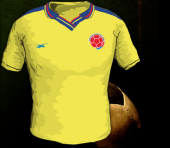Camieta De La Selección Colombia 1997