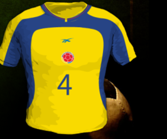 Camiseta De La Selección Colombia 2001