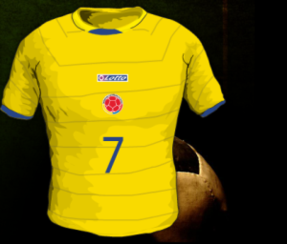 Camiseta De La Selección Colombia 2007