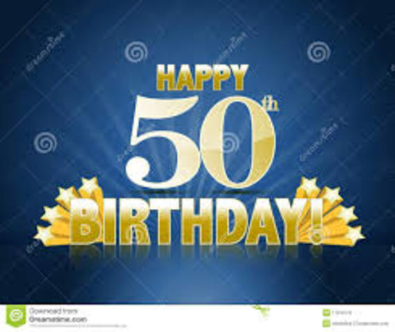 The twins 50th Birthday