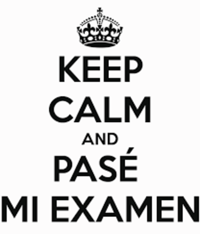 Paso el examen