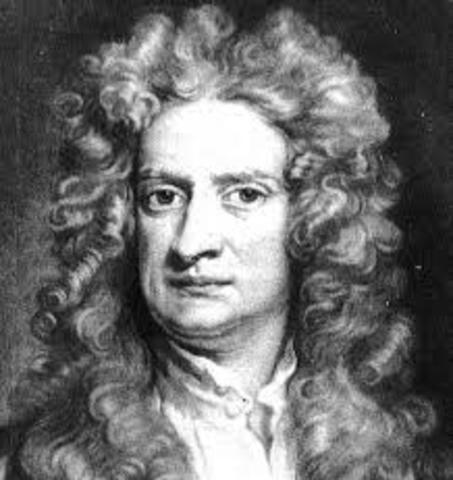 isaac newton died