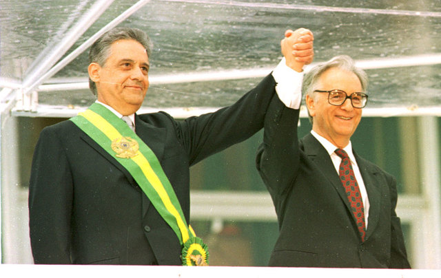 Toma Posse FHC como Presidente da República