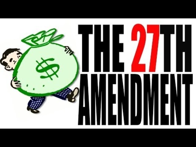 The 27th Amendment