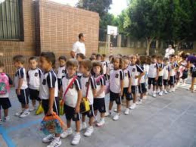 Entré a la primaria