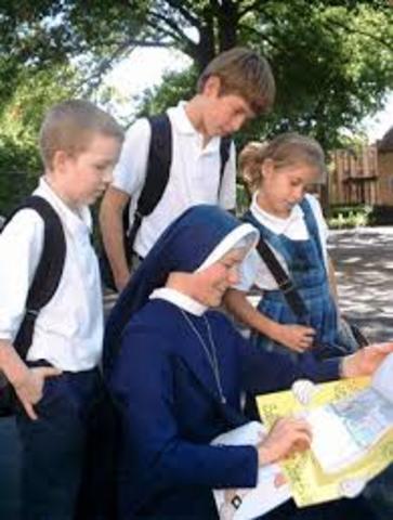 Mis maestras eran monjas